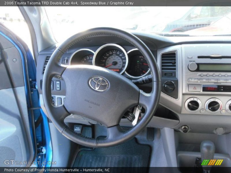 Speedway Blue / Graphite Gray 2006 Toyota Tacoma TRD Double Cab 4x4