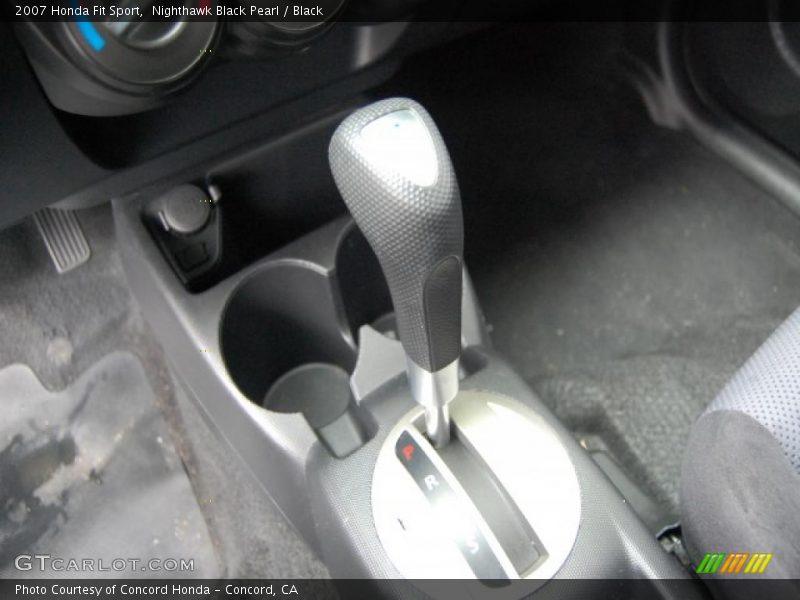 Nighthawk Black Pearl / Black 2007 Honda Fit Sport