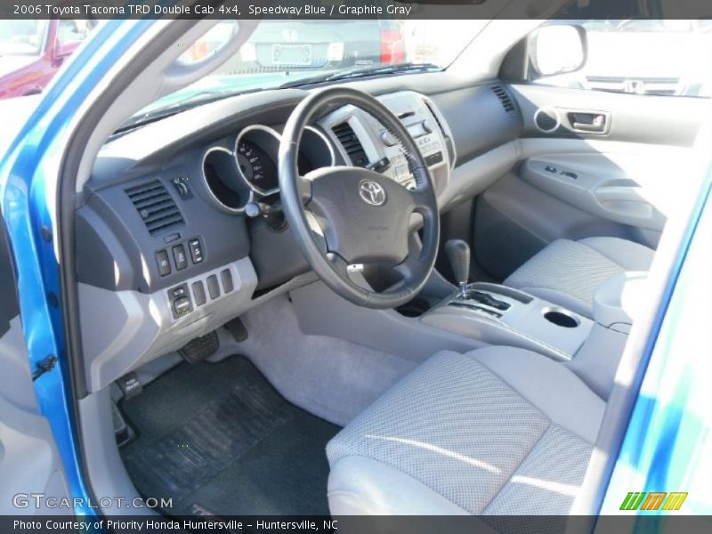 Speedway Blue / Graphite Gray 2006 Toyota Tacoma TRD Double Cab 4x4