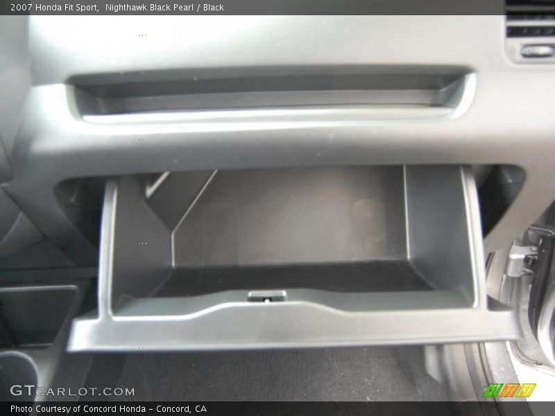 Nighthawk Black Pearl / Black 2007 Honda Fit Sport