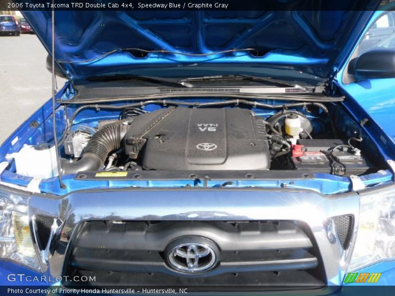 Speedway Blue / Graphite Gray 2006 Toyota Tacoma TRD Double Cab 4x4