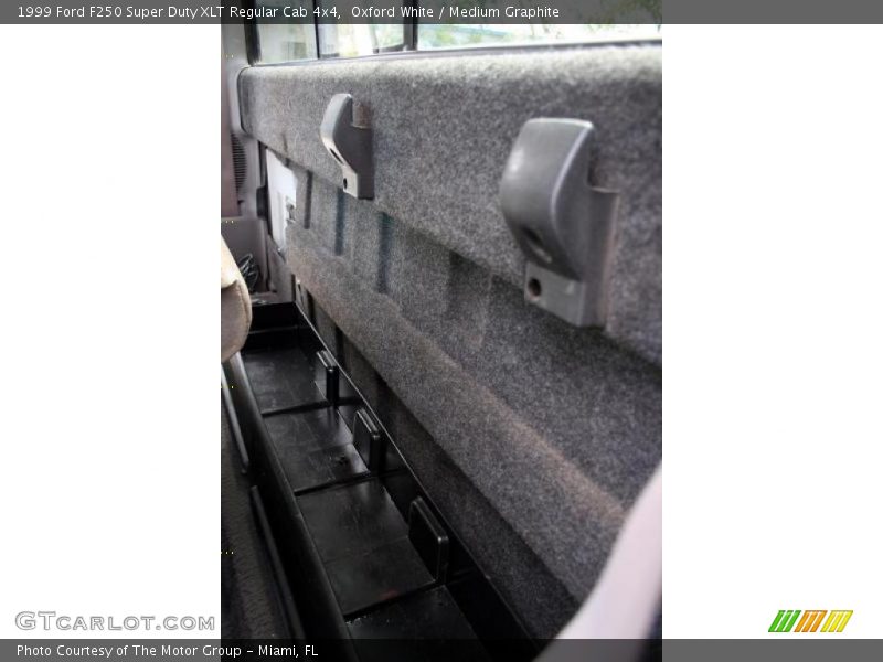 Oxford White / Medium Graphite 1999 Ford F250 Super Duty XLT Regular Cab 4x4