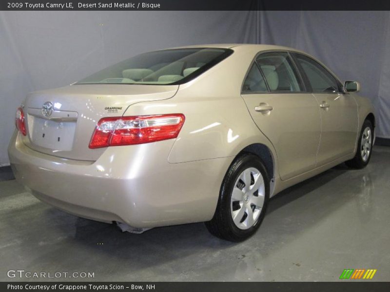 Desert Sand Metallic / Bisque 2009 Toyota Camry LE