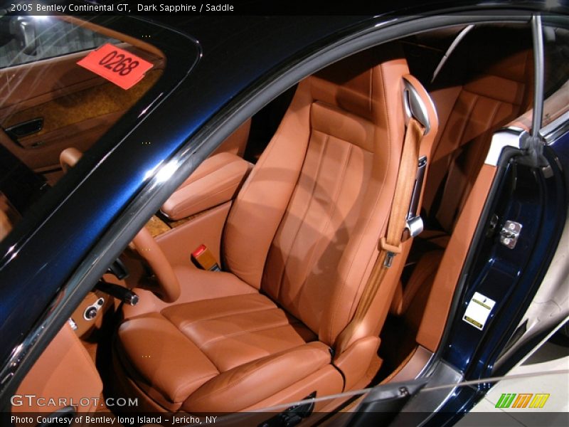 Dark Sapphire / Saddle 2005 Bentley Continental GT