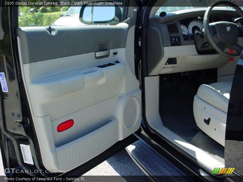 Black / Dark Khaki/Light Graystone 2005 Dodge Durango Limited