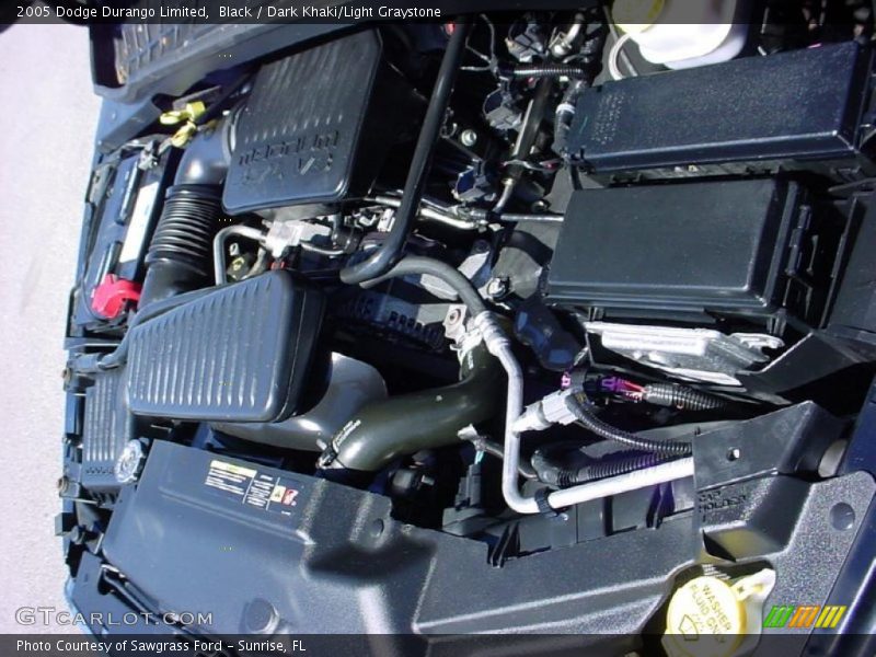 Black / Dark Khaki/Light Graystone 2005 Dodge Durango Limited