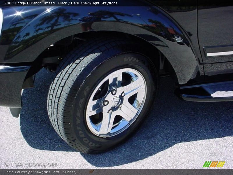 Black / Dark Khaki/Light Graystone 2005 Dodge Durango Limited