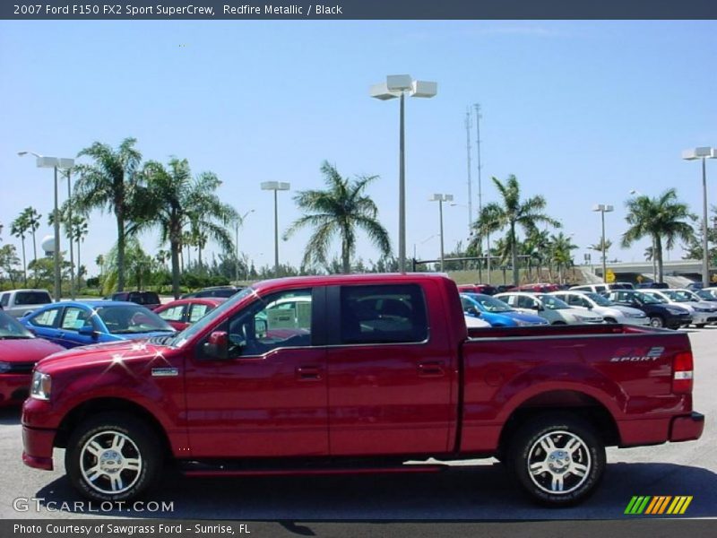 Redfire Metallic / Black 2007 Ford F150 FX2 Sport SuperCrew