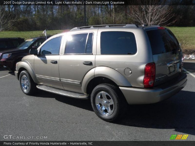 Light Khaki Metallic / Dark Khaki/Light Graystone 2005 Dodge Durango Limited 4x4