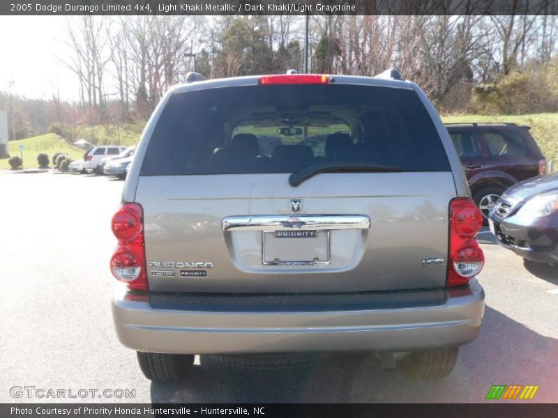 Light Khaki Metallic / Dark Khaki/Light Graystone 2005 Dodge Durango Limited 4x4