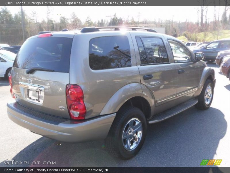 Light Khaki Metallic / Dark Khaki/Light Graystone 2005 Dodge Durango Limited 4x4