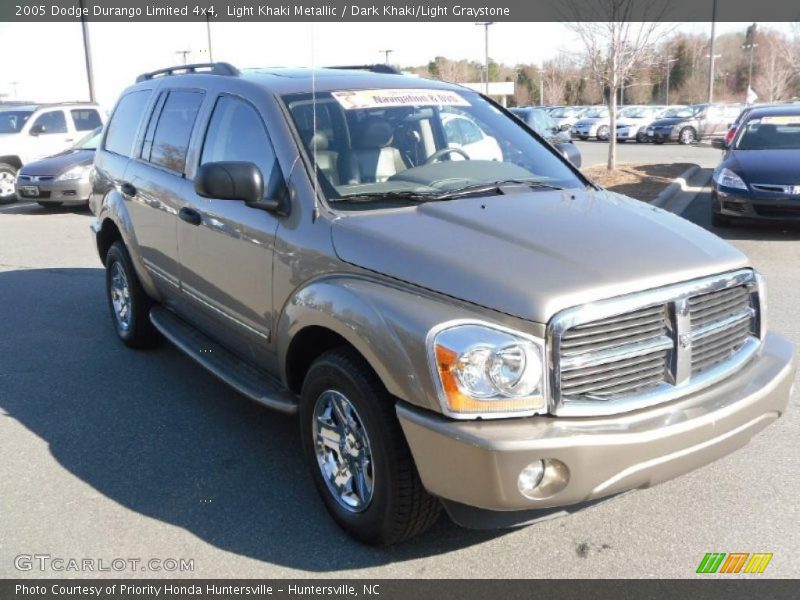 Light Khaki Metallic / Dark Khaki/Light Graystone 2005 Dodge Durango Limited 4x4