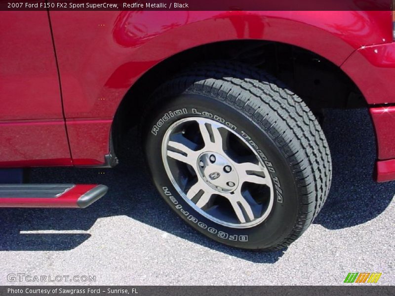 Redfire Metallic / Black 2007 Ford F150 FX2 Sport SuperCrew