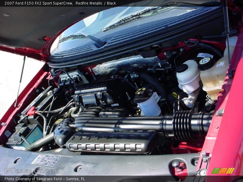 Redfire Metallic / Black 2007 Ford F150 FX2 Sport SuperCrew