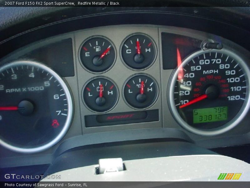 Redfire Metallic / Black 2007 Ford F150 FX2 Sport SuperCrew