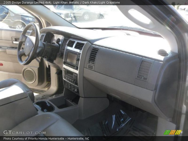 Light Khaki Metallic / Dark Khaki/Light Graystone 2005 Dodge Durango Limited 4x4