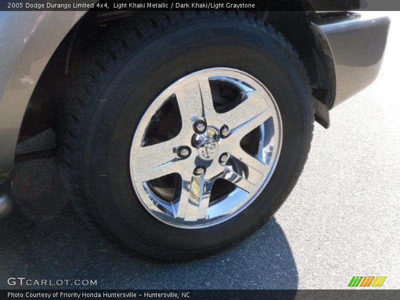 Light Khaki Metallic / Dark Khaki/Light Graystone 2005 Dodge Durango Limited 4x4