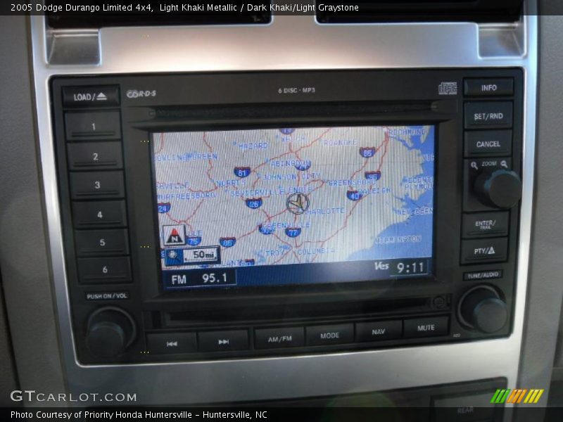 Light Khaki Metallic / Dark Khaki/Light Graystone 2005 Dodge Durango Limited 4x4