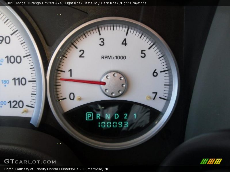 Light Khaki Metallic / Dark Khaki/Light Graystone 2005 Dodge Durango Limited 4x4