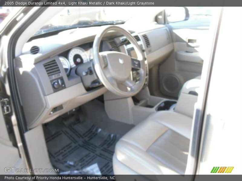 Light Khaki Metallic / Dark Khaki/Light Graystone 2005 Dodge Durango Limited 4x4