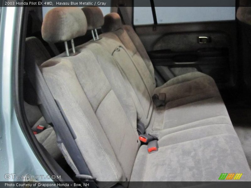 Havasu Blue Metallic / Gray 2003 Honda Pilot EX 4WD