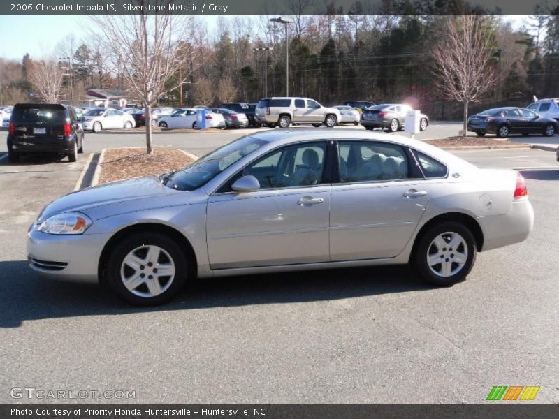 Silverstone Metallic / Gray 2006 Chevrolet Impala LS