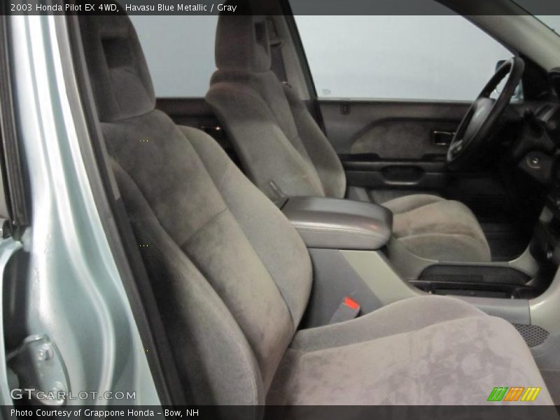 Havasu Blue Metallic / Gray 2003 Honda Pilot EX 4WD