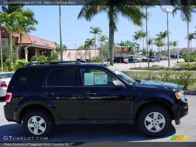 Black / Charcoal Black 2010 Ford Escape XLT V6