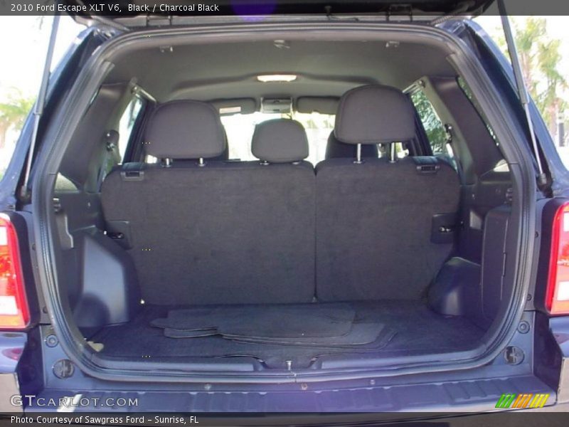 Black / Charcoal Black 2010 Ford Escape XLT V6