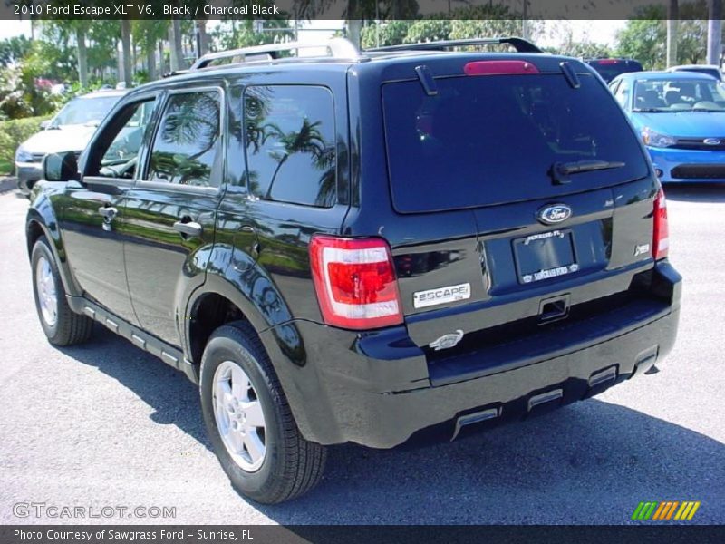 Black / Charcoal Black 2010 Ford Escape XLT V6