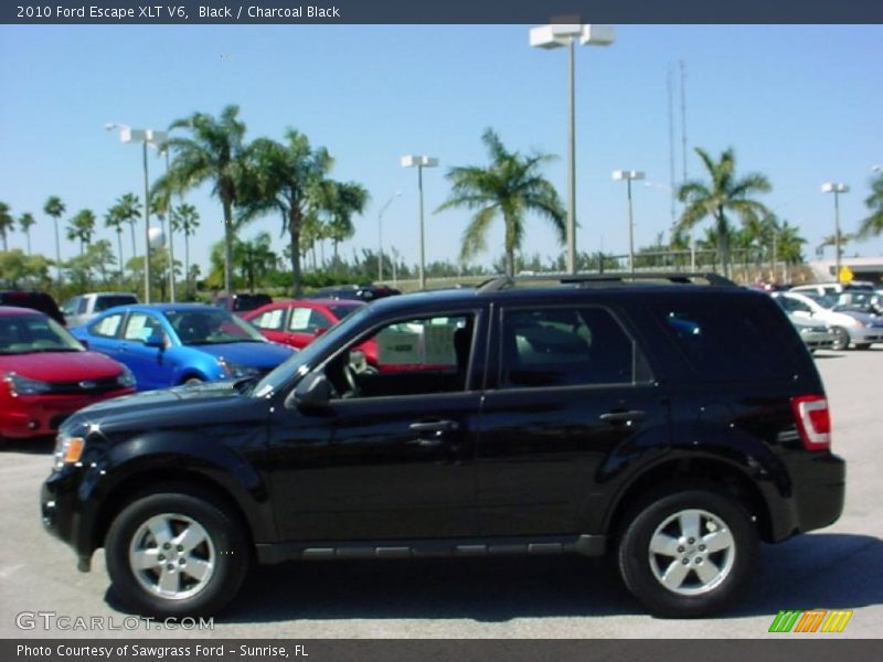 Black / Charcoal Black 2010 Ford Escape XLT V6