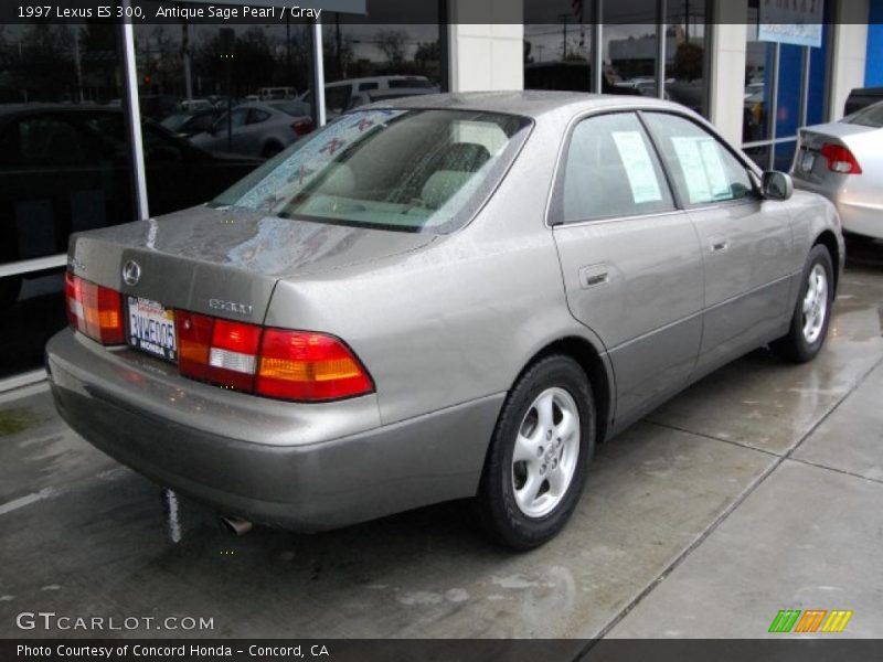 Antique Sage Pearl / Gray 1997 Lexus ES 300