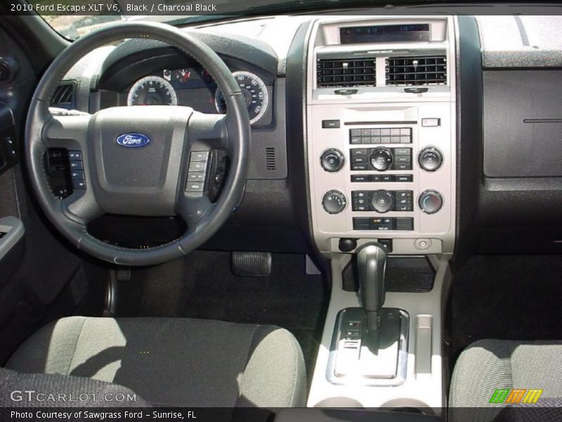Black / Charcoal Black 2010 Ford Escape XLT V6