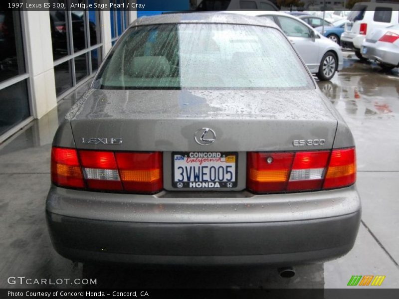 Antique Sage Pearl / Gray 1997 Lexus ES 300