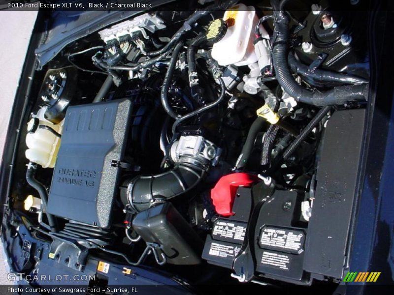 Black / Charcoal Black 2010 Ford Escape XLT V6