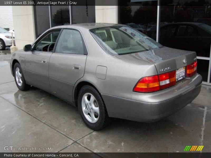Antique Sage Pearl / Gray 1997 Lexus ES 300