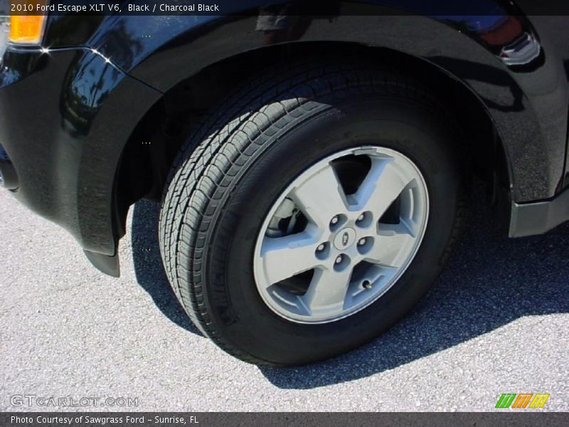 Black / Charcoal Black 2010 Ford Escape XLT V6