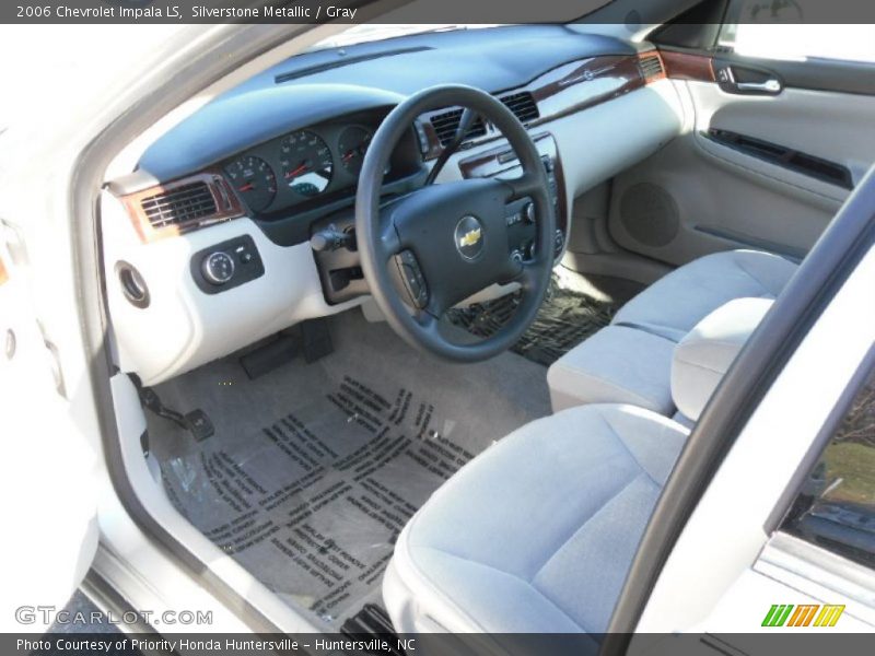 Silverstone Metallic / Gray 2006 Chevrolet Impala LS