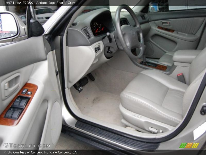 Antique Sage Pearl / Gray 1997 Lexus ES 300