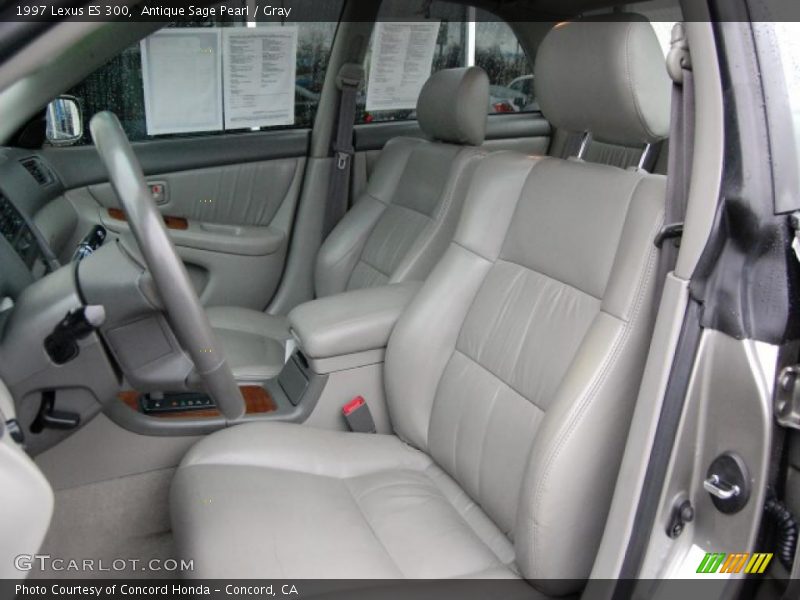 Antique Sage Pearl / Gray 1997 Lexus ES 300