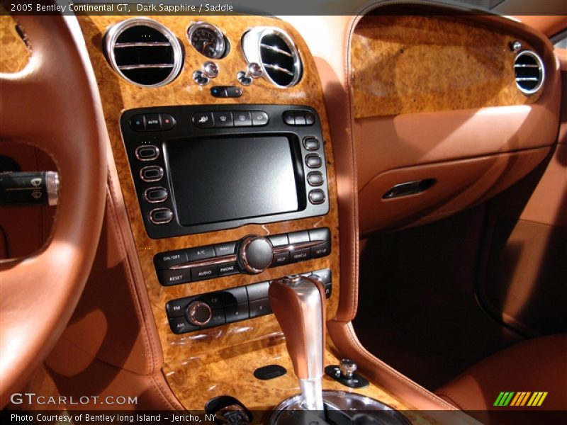 Dark Sapphire / Saddle 2005 Bentley Continental GT