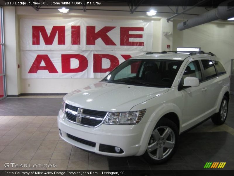 Stone White / Dark Slate Gray 2010 Dodge Journey SXT