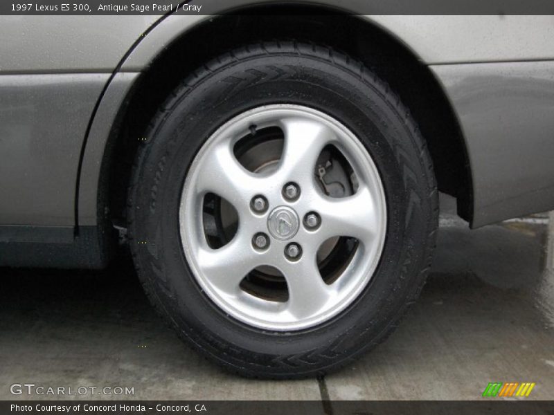 Antique Sage Pearl / Gray 1997 Lexus ES 300