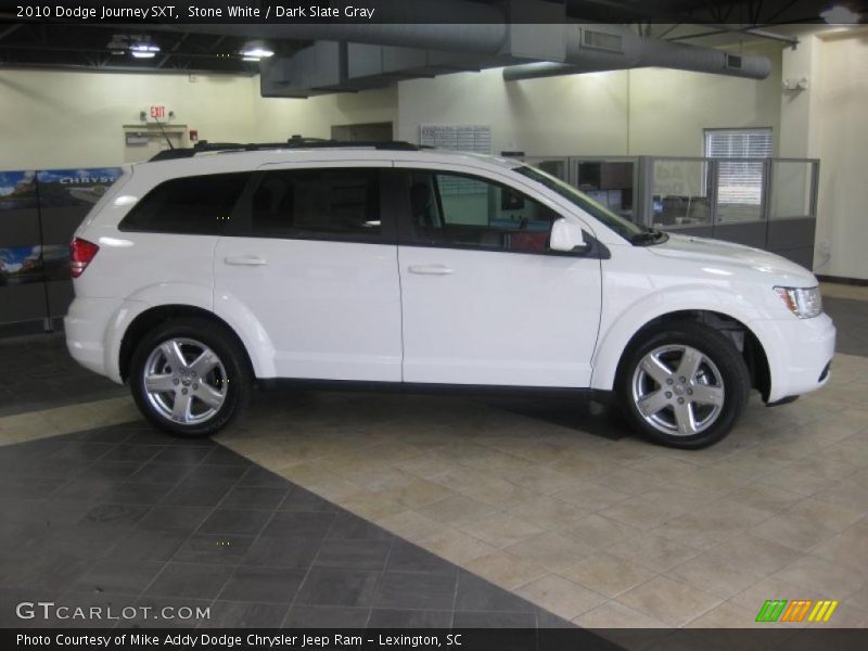 Stone White / Dark Slate Gray 2010 Dodge Journey SXT