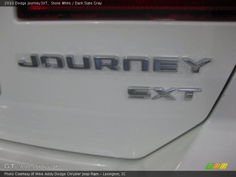 Stone White / Dark Slate Gray 2010 Dodge Journey SXT
