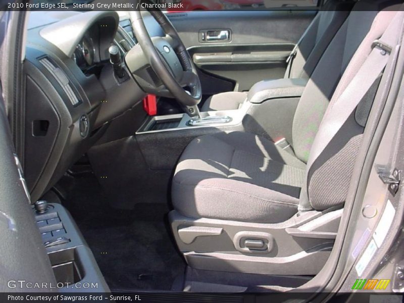 Sterling Grey Metallic / Charcoal Black 2010 Ford Edge SEL