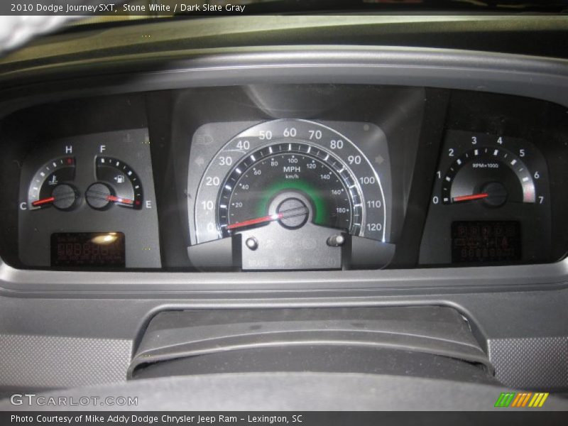 Stone White / Dark Slate Gray 2010 Dodge Journey SXT