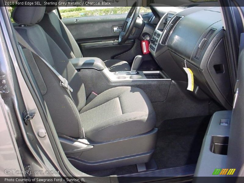 Sterling Grey Metallic / Charcoal Black 2010 Ford Edge SEL