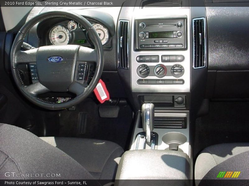 Sterling Grey Metallic / Charcoal Black 2010 Ford Edge SEL