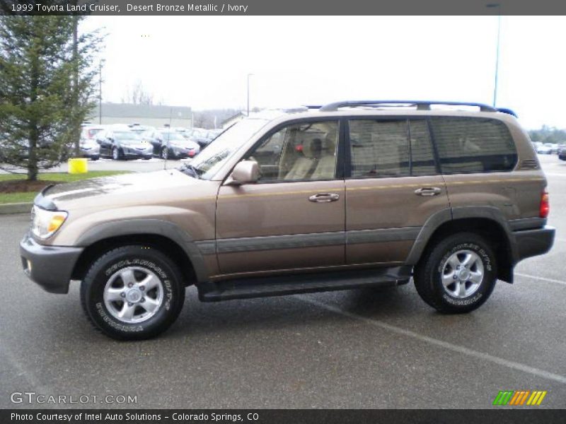 Desert Bronze Metallic / Ivory 1999 Toyota Land Cruiser